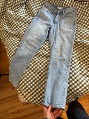 Madewell The Perfect Vintage Jean Light Blue Classic Straight Jeans